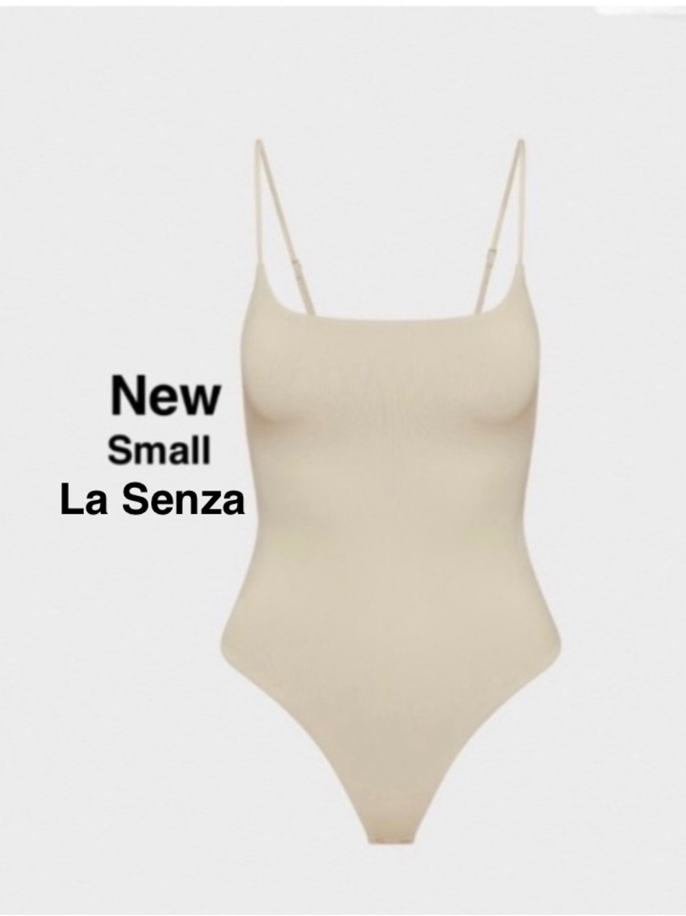 New LA SENZA BODY COLLECTION
Smooth Unlined Microfiber Bodysuit S-M with tags⭐️